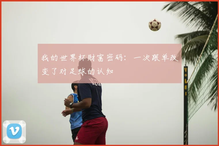 我的世界杯财富密码：一次跟单改变了对足球的认知