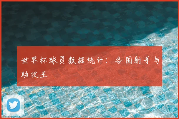 世界杯球员数据统计：各国射手与助攻王